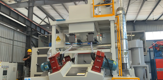 吴忠板材除锈强化，通过式抛丸机应用案例