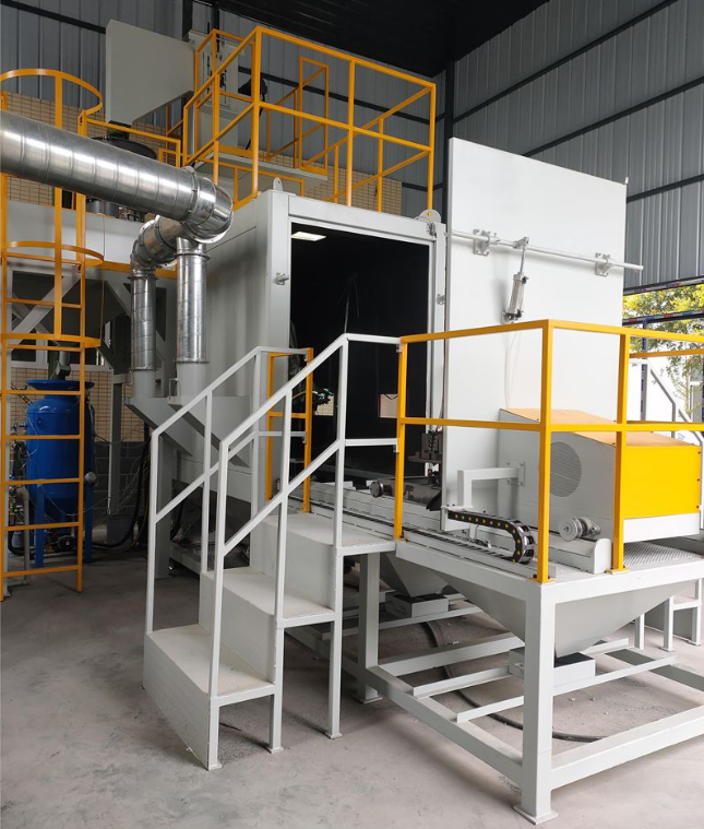 吴忠全自动喷砂机 实现无人化高效生产