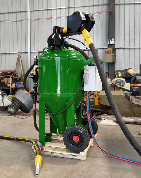 吴忠移动式喷砂机 户外施工效率翻倍