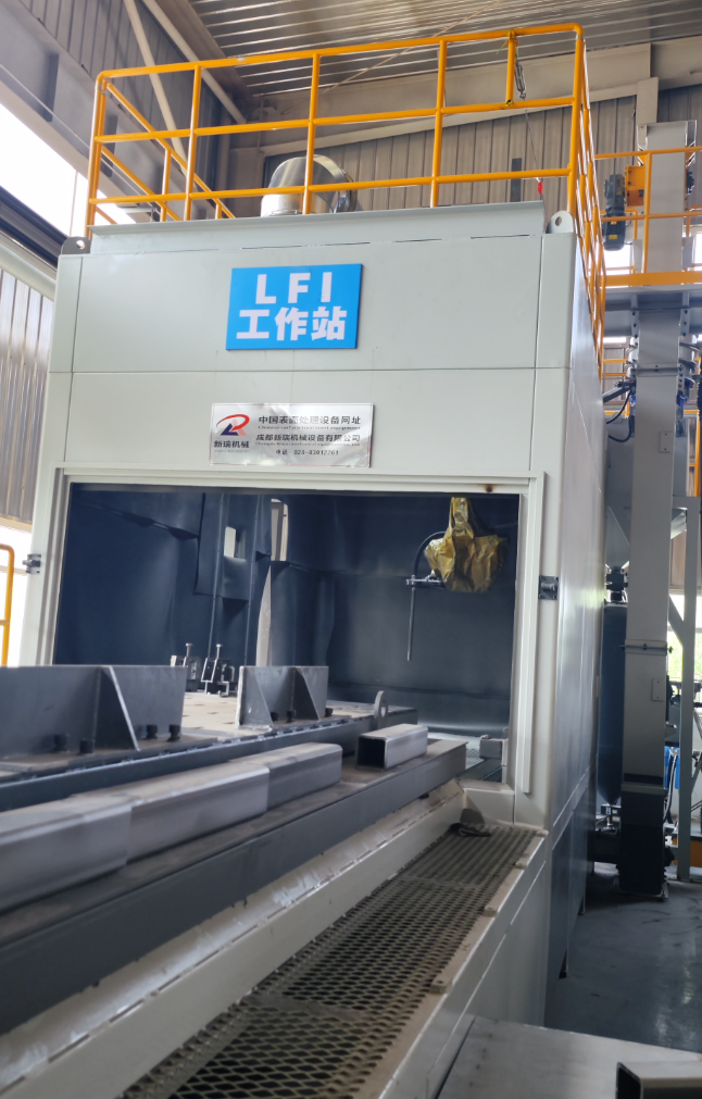 吴忠大口径喷砂机 适合大型工件处理